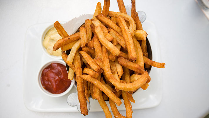 French fry wedding appetizer