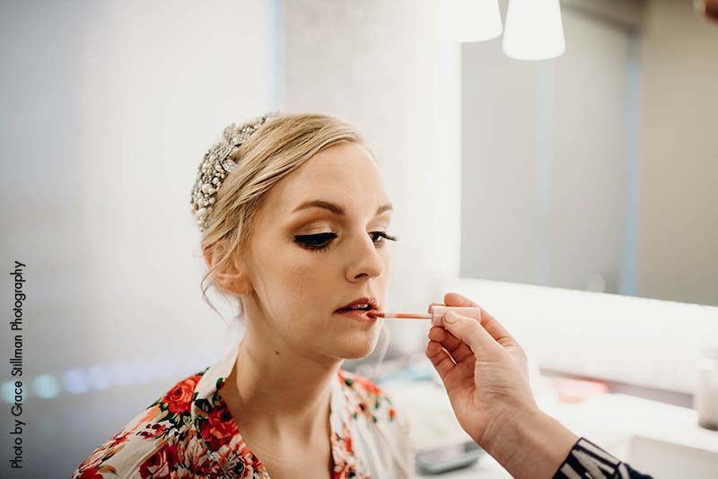 Classic bridal makeup