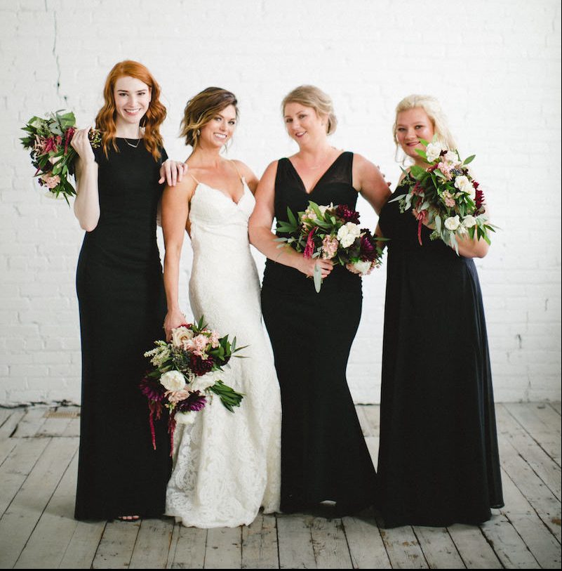 28 Mismatched Bridesmaids Dresses from Real Weddings - Best Mix and Match Bridesmaids  Dresses