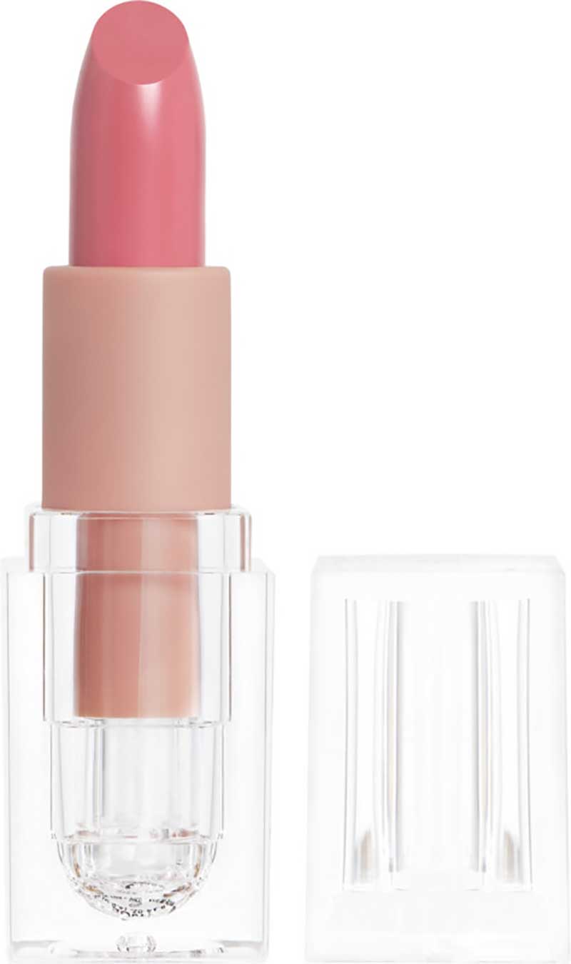 Pink lipstick for brides