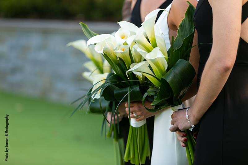 Calla lily wedding bouquets