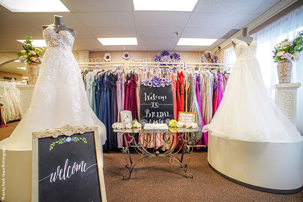 Off-the-rack bridal salon in Minnesota