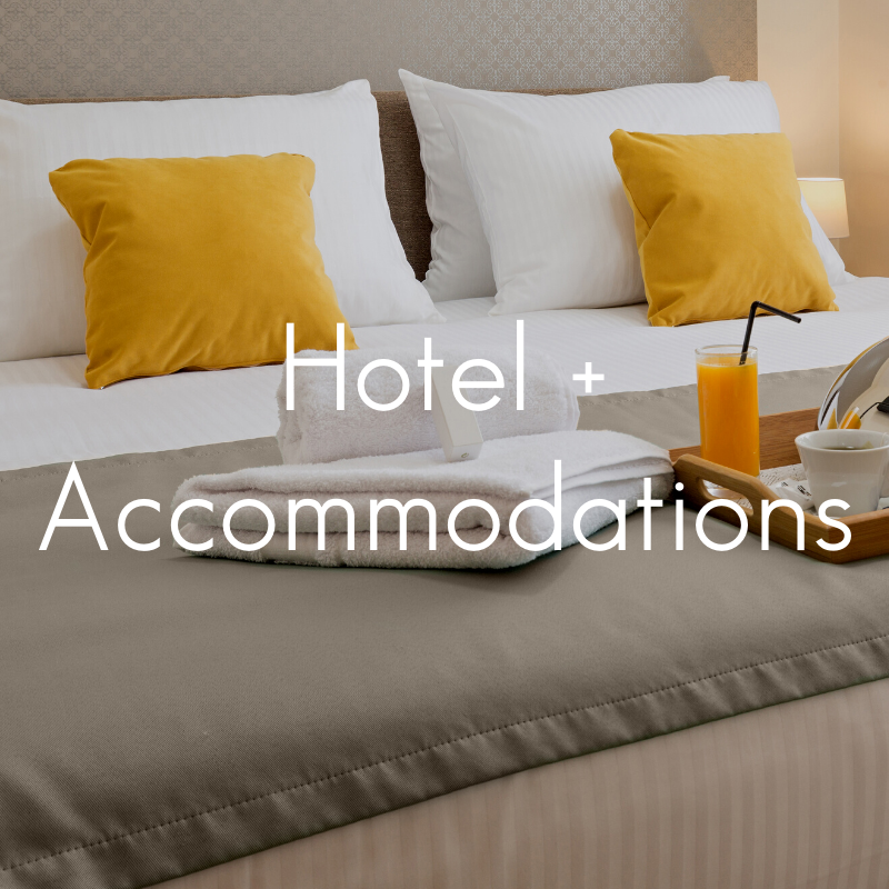 Hotel + Accommodations Checklist Website Photo