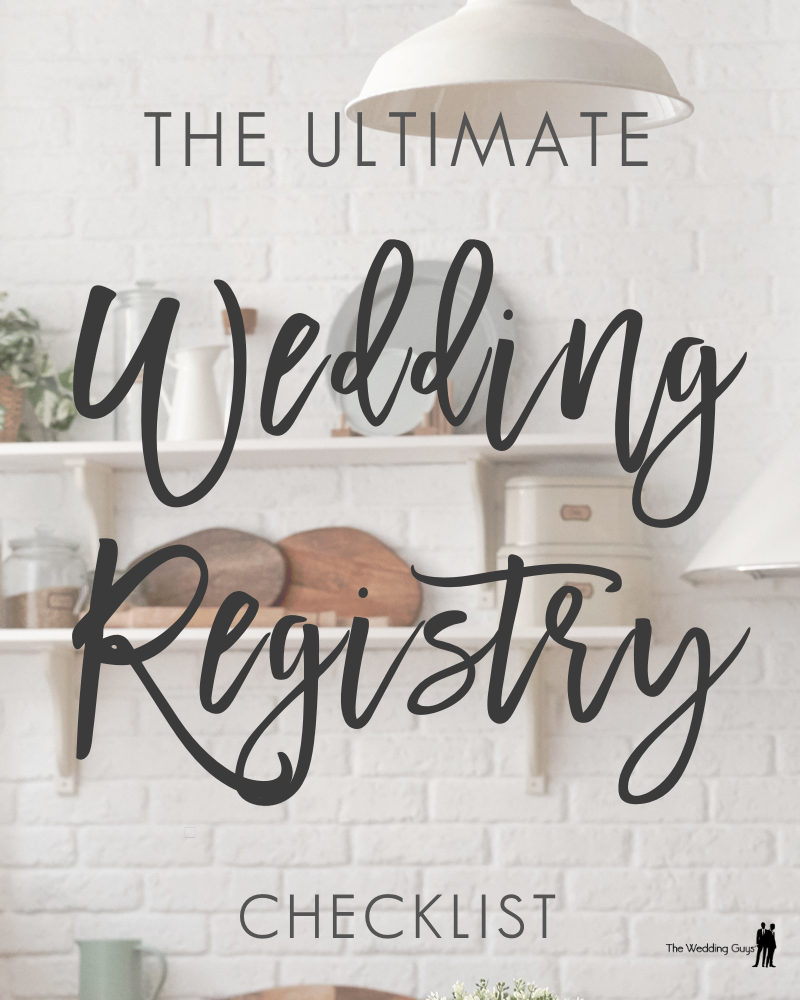 Ultimate Wedding Registry Checklist (Printable)