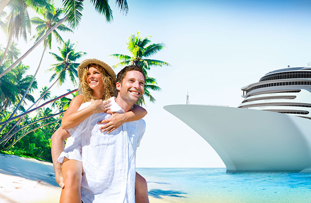 Couple goes on a cruise honeymoon planned by Travel Leaders
