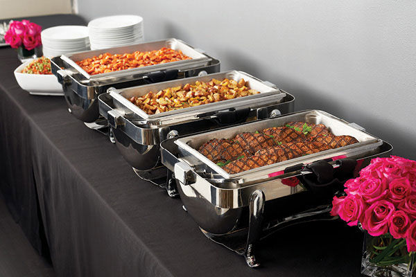 Wedding buffet by Hy-Vee Catering